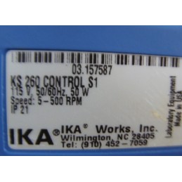 IKA KS 260 CONTROL S1