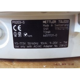 METTLER TOLEDO PG203-S