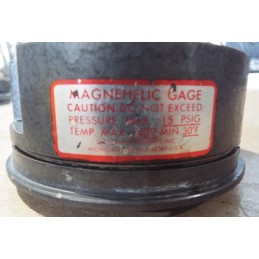 DWYER MAGNEHELIC GAUGE PRESSURE 15 PSIG -20 OF WATER