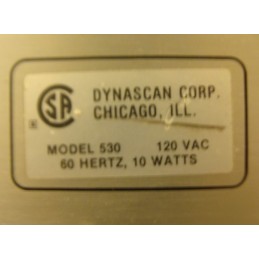 DYNASCAN SEMICONDUCTOR  TESTER MODEL 530