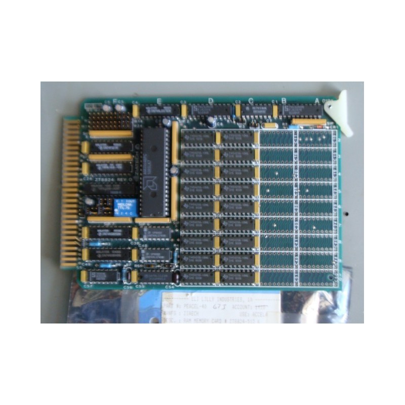 ELI LILLY INDUST RAM MEMORY CARD ZT8824-512K