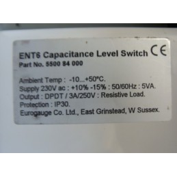 EUROGAUGE AFRISO EURO-INDEX ENT6 CAPACITIVE LEVEL SWITCH 5500 84 000