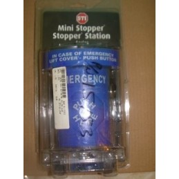  STI BLUE EMERGENCY SAFETY MINI STOPPER STATION 