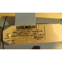 ROSEMOUNT PRESSURE TRANSMITTER SUPPLY 12.5-55.0 VDC