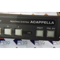 ROUTING SYSTEM ACAPPELLA