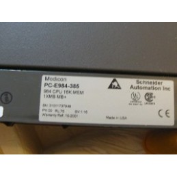 SCHNEIDER MODICON SLOT MOUNT PC-E984-385