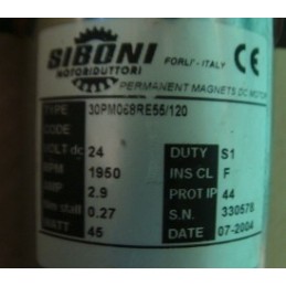 SIBONI MOTOR 30PM068RE55/120