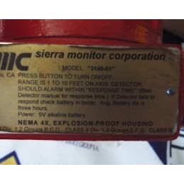 SIERRA MONITOR CORPORATION 3140-01