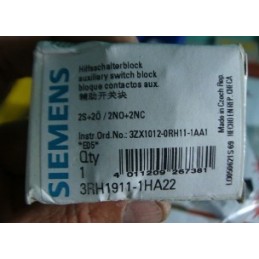 SIMENS - AUXILIARY SWITCH BLOCK - 3RH1911-1HA22