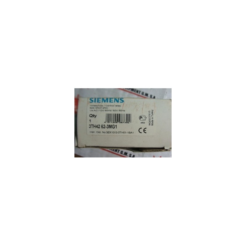 SIMENS - CONTROL RELAY - 3TH42 62-3MG1