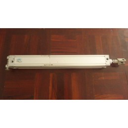 FESTO DNC-80-648-A Pneumatic Cylinder: 80mm Bore, 648mm Stroke, Alumi