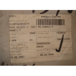 TAPE SWITCH 7" 24A011-7