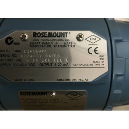 Rosemount 3144 D1K5B4M5 Temperature Transmitter – High-Performance Industrial Measurement