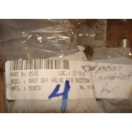 TERCO SHUT OFF VALVE 9142