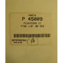 FLEXI COND II 1/2" P 45009 LOT OF 10