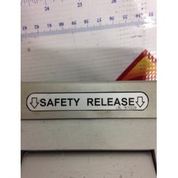 SAFETY RELEASE LBL-7870228