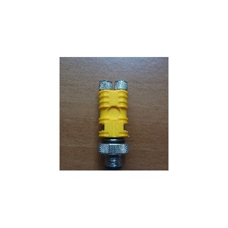 TURCK EUROFAST TO MINIFAST DUAL CONNECTOR