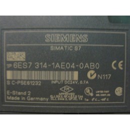 SIEMENS SIMATIC S7 6ES7-314-1AE 04-0AB0 