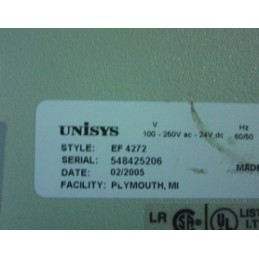 UNISYS EF 4272