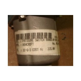 UNITED ELECTRIC PRESSURE SWITCH 32-6-3