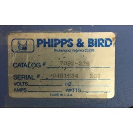 PHIPPS & BIRD CAPACITANCE SUBSTITUTION BOX, MODEL 236A