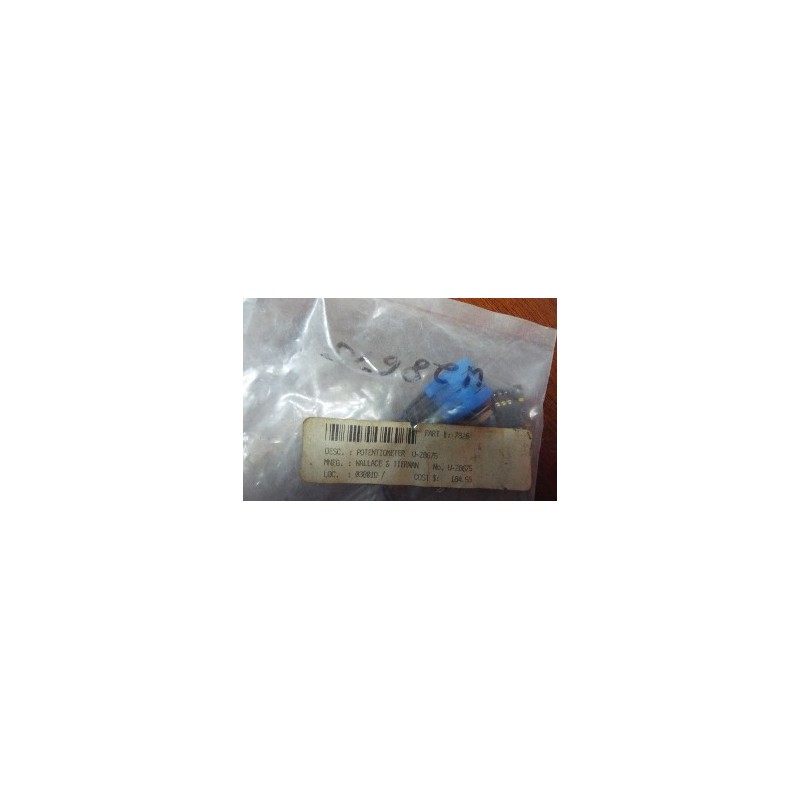  WALLACE & TIERNAN POTENTIOMETER U-28675