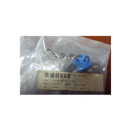  WALLACE & TIERNAN POTENTIOMETER U-28675