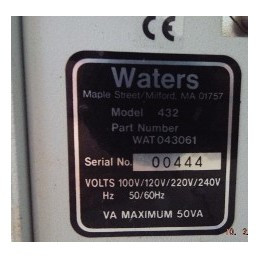  WATERS 432 CONDUCTIVITY DETECTOR WAT043061