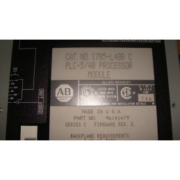 ALLEN BRADLEY PROCESSOR MODULE 1785-L40B/C PLC-5/40 