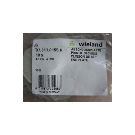 WIELAND 07.311.0155.0 LOT OF 5