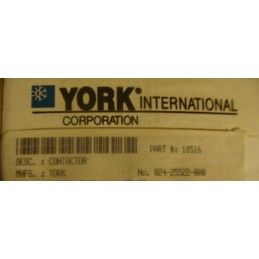 YORK 024-25522-000