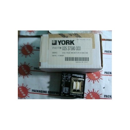 YORK 025 37580 000 VOLTAGE MONITOR SYMCOM