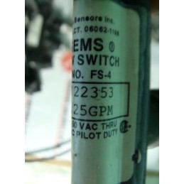 GEMS SENSOR FLOW SWITCH 2122 353 TYPE FS-4