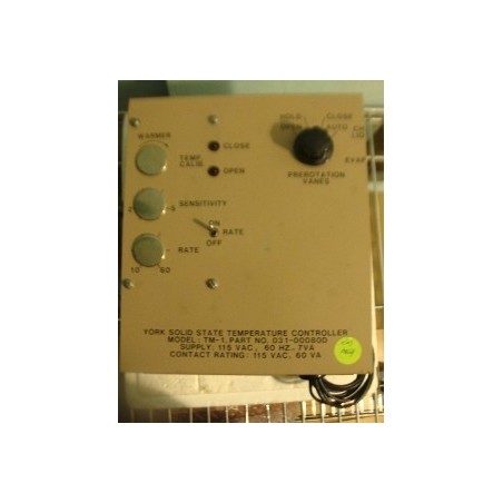 YORK SOLID STATE TEMPERATURE CONTROLLER