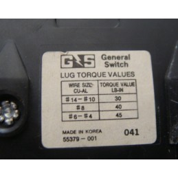 GENERAL SWITCH 55379-001