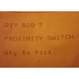 PROXIMITY SWITCH 2198207