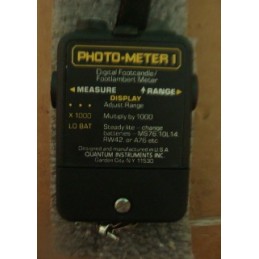 QUANTUM PHOTOMETER 1 DIGITAL FOOTLAMBERT METER