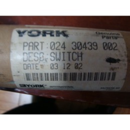 YORK SWITCH 024 30439 002