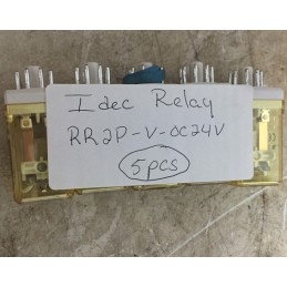 IDEC RELAY RR2P-V-0C24V LOT OF 5