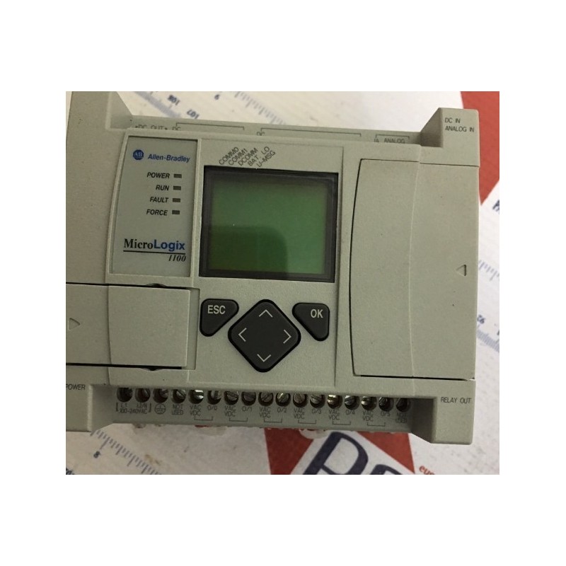 ALLEN BRADLEY MICROLOGIX 1100 1763-L16BWA