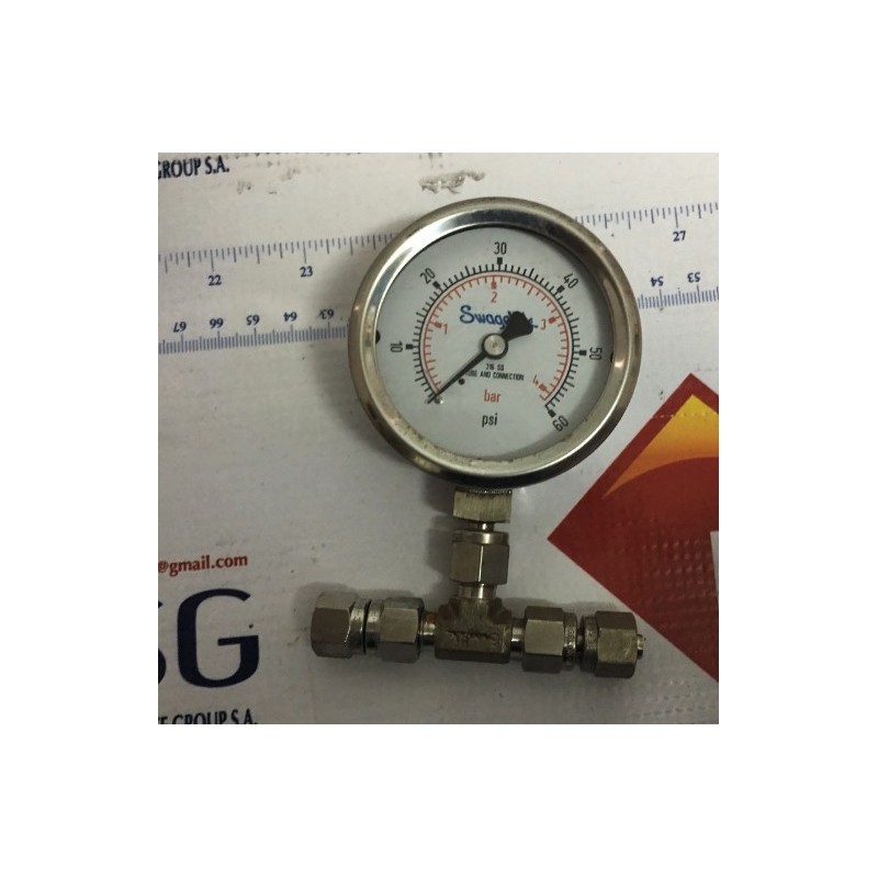 PRESSURE GAUGE 60PSI