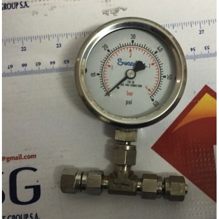 PRESSURE GAUGE 60PSI