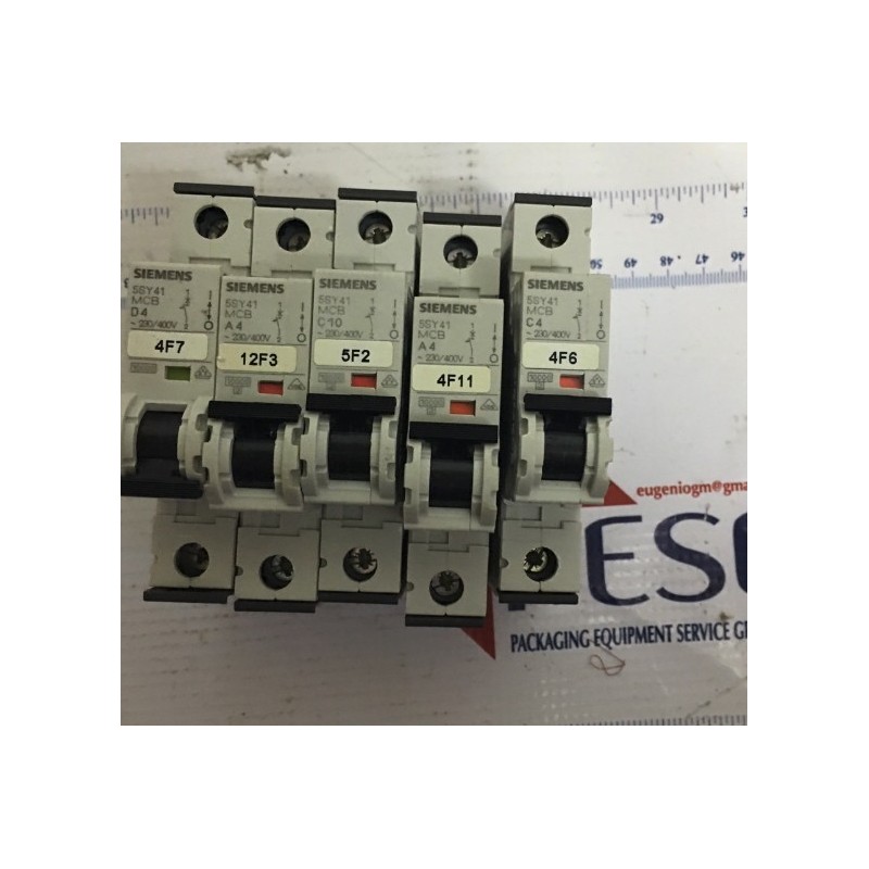 SIEMENS 5SY41CIRCUIT BREAKER