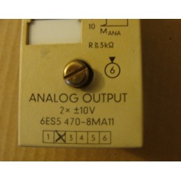 SIEMENS 6ES5470-8MA11 ANALOG INPUT