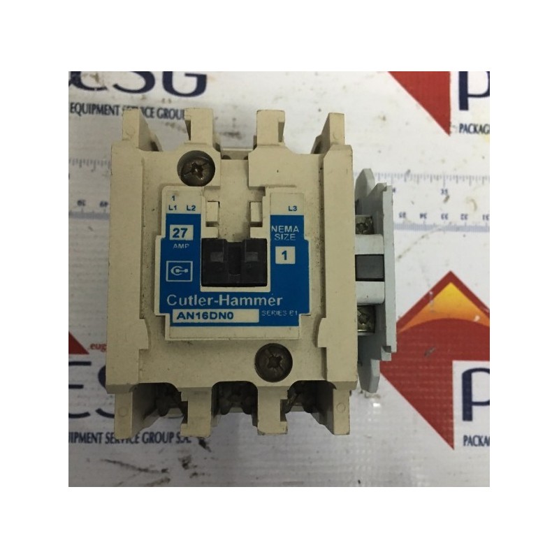 Details about  CUTLER HAMMER CONTACTOR AN16DN0 W/ OVERLOAD RELAY AND AUXILLARY CONTACT & MOUNT