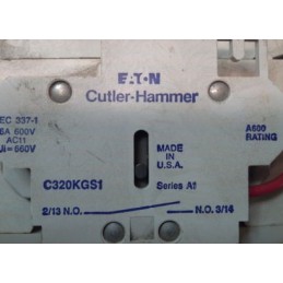 Details about  CUTLER HAMMER CONTACTOR AN16DN0 W/ OVERLOAD RELAY AND AUXILLARY CONTACT & MOUNT