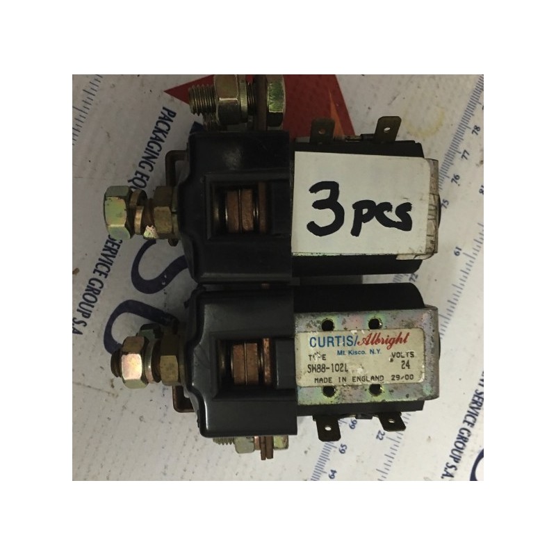 CURTIS ALBRIGHT CONTACTOR LOT OF 3