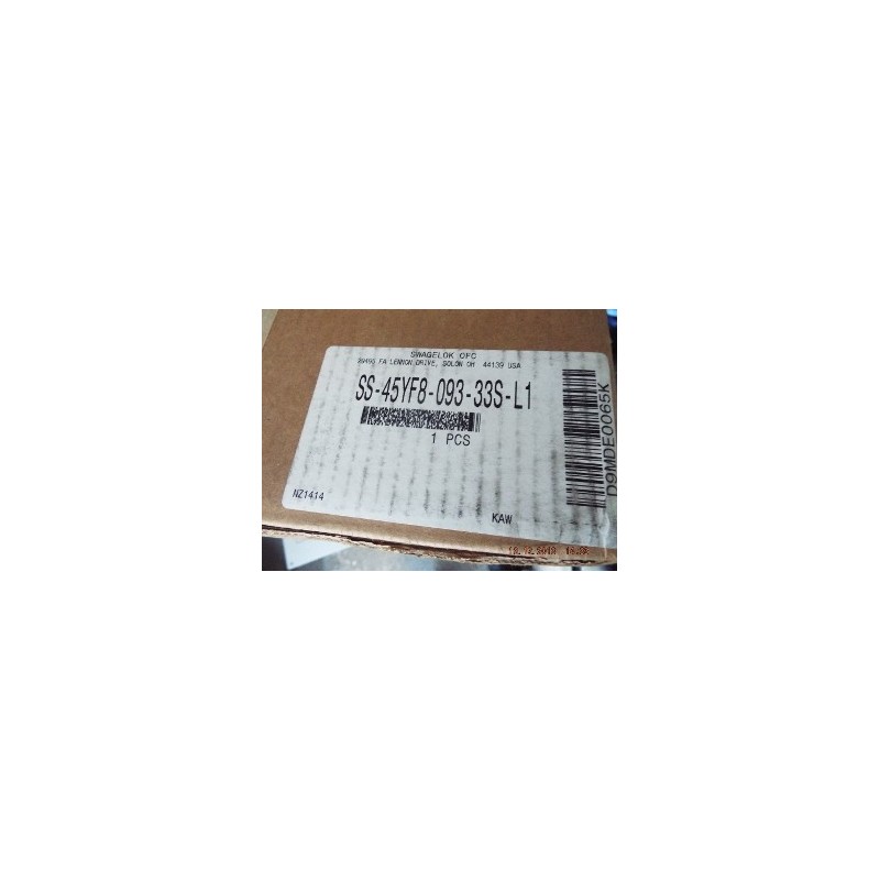 SWAGELOK SS-45YF8-093-33S-L1