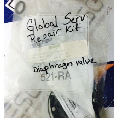 GLOBAL SERVICE DIAPHRAM VALVE 521-PA