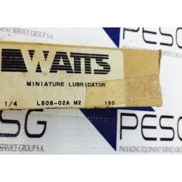 WATTS MINIATURE LUBRICATOR 1/4" L508-02A M2